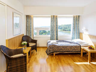 Отель Ruissalo Spa Hotel Турку Классический двухместный номер с 2 отдельными кроватями и видом на море-5