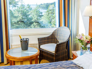 Отель Ruissalo Spa Hotel Турку Классический двухместный номер с 2 отдельными кроватями и видом на море-2